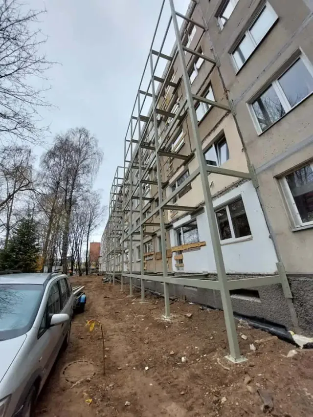 metalinės namo konstrukcijos