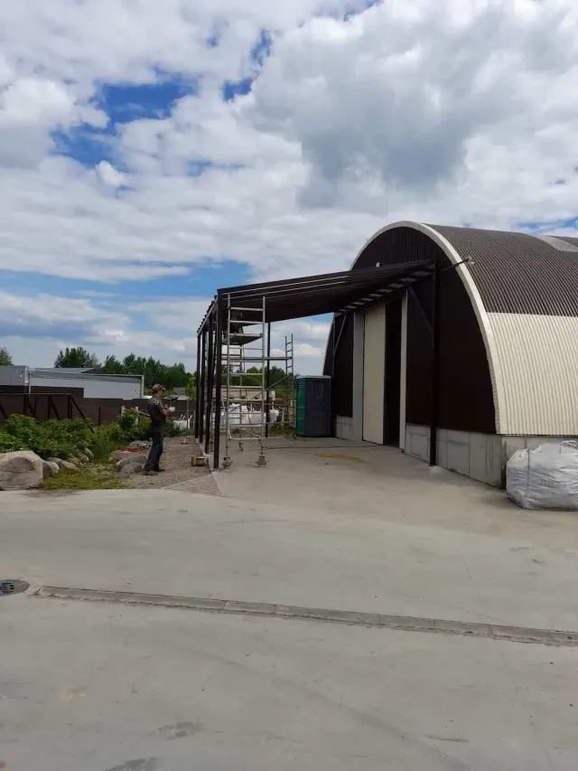 metalinių terasų gamyba