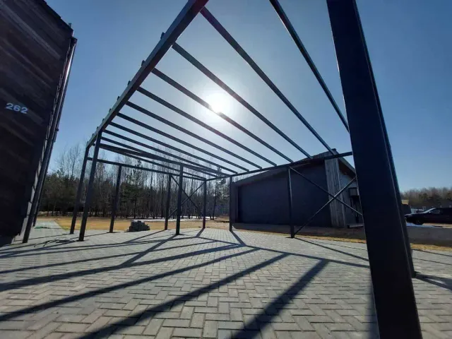 metalinių terasų gamyba