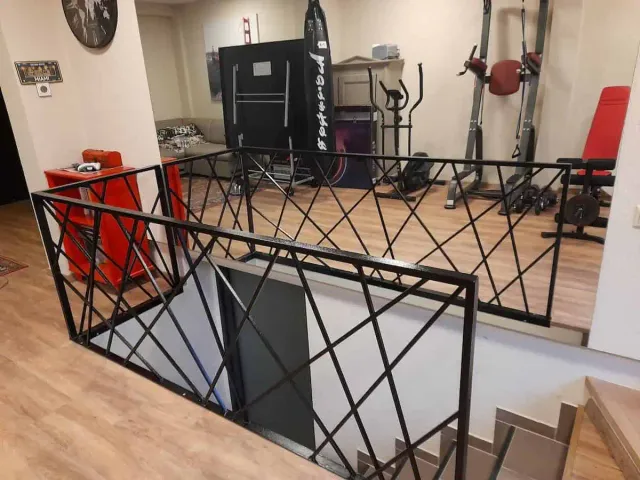 vidaus, lauko turėklai